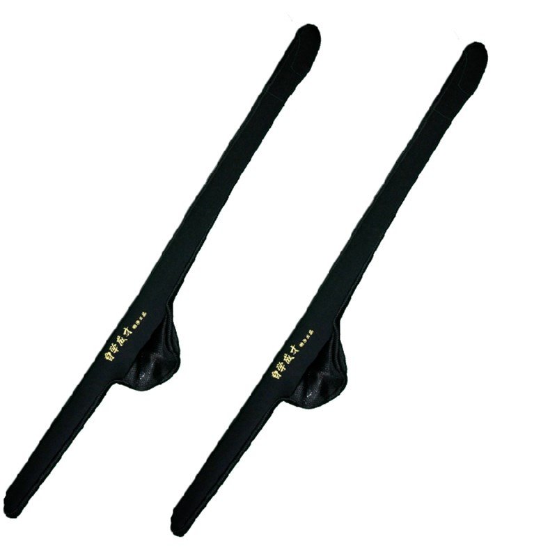 Packing of gear rods and gear rods for wheeling and fishing, free of bagging and mail