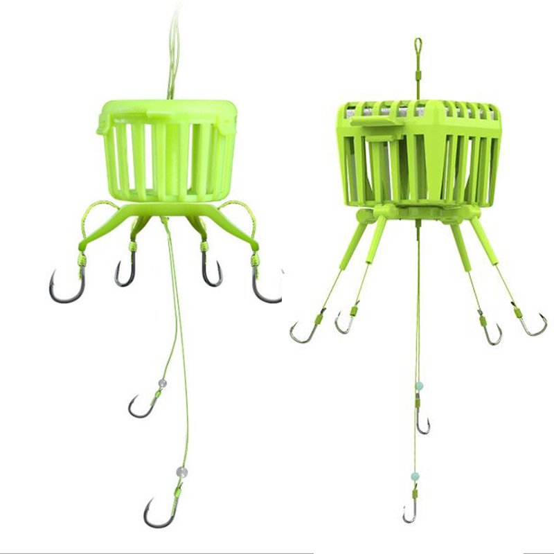 A special bomb for a fish-fisher, a fish-fish-fish-fisher-fish-fish-fisher set of tripods
