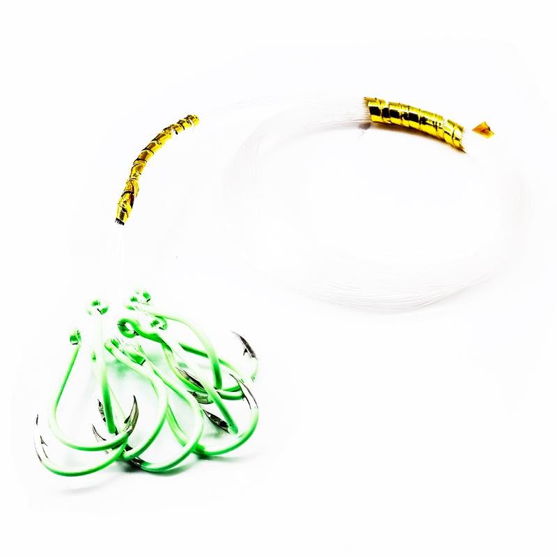 I'll give you a night-light, a thousand-and-a-fine hooks, a half-metre-two-metre-long yellow fish, and a fish-and-fish hook