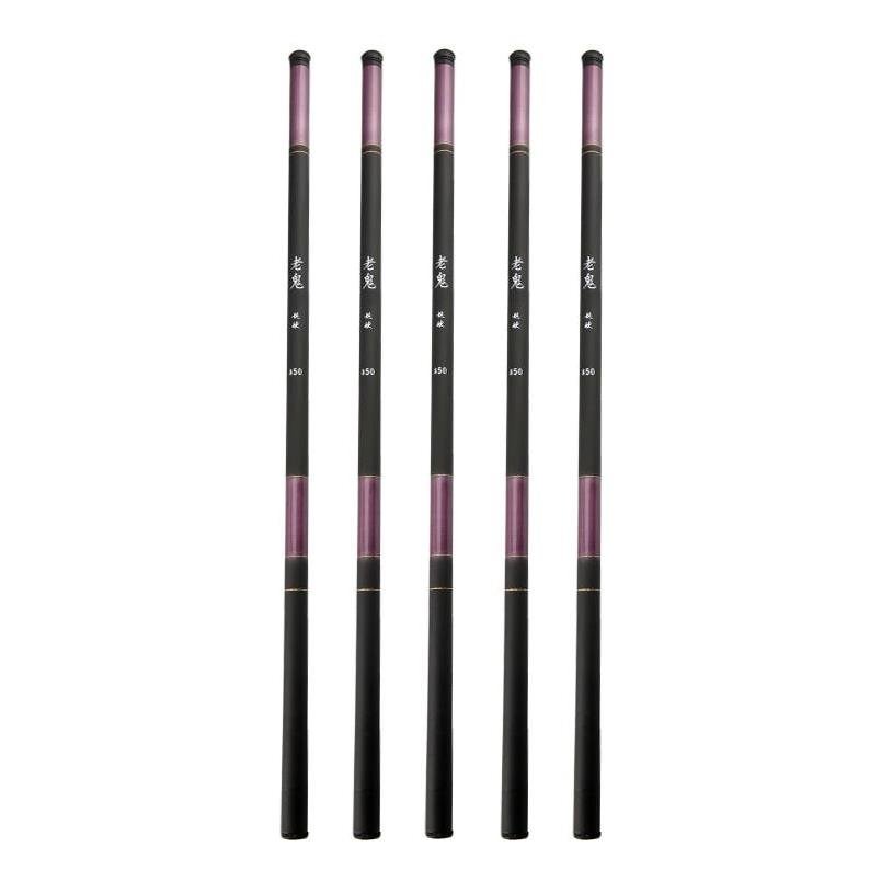 Old ghost pole short stream pole glass and steel super-light super-rigid fish poles 3.6.4.5.5.4 m fishing Fish rods