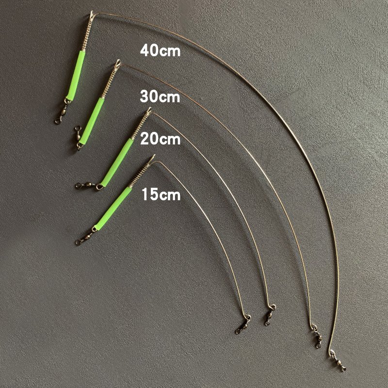 A single-slice cutter for a fishing team fishing gear with a hook and a hook for a vessel with a stainless steel night-light support gear