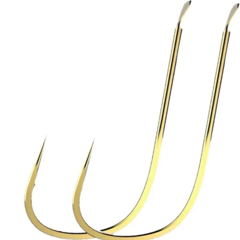Pumping cufflinks with gold cuffs, with a bulk white bar, with no backlash, with a fish hook