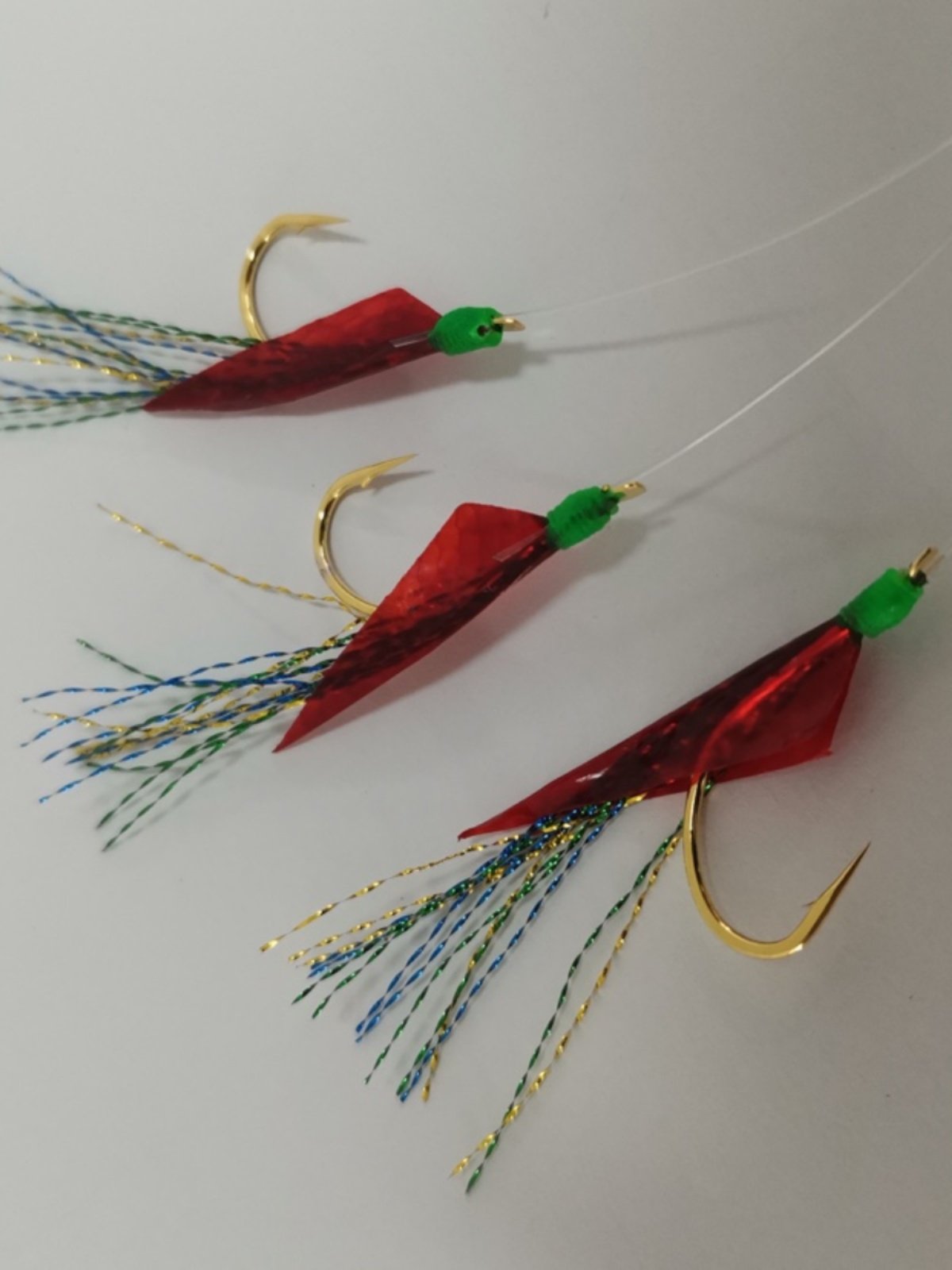Red skin hooks, gill hooks, gill hooks, gill hooks, blackhead hooks
