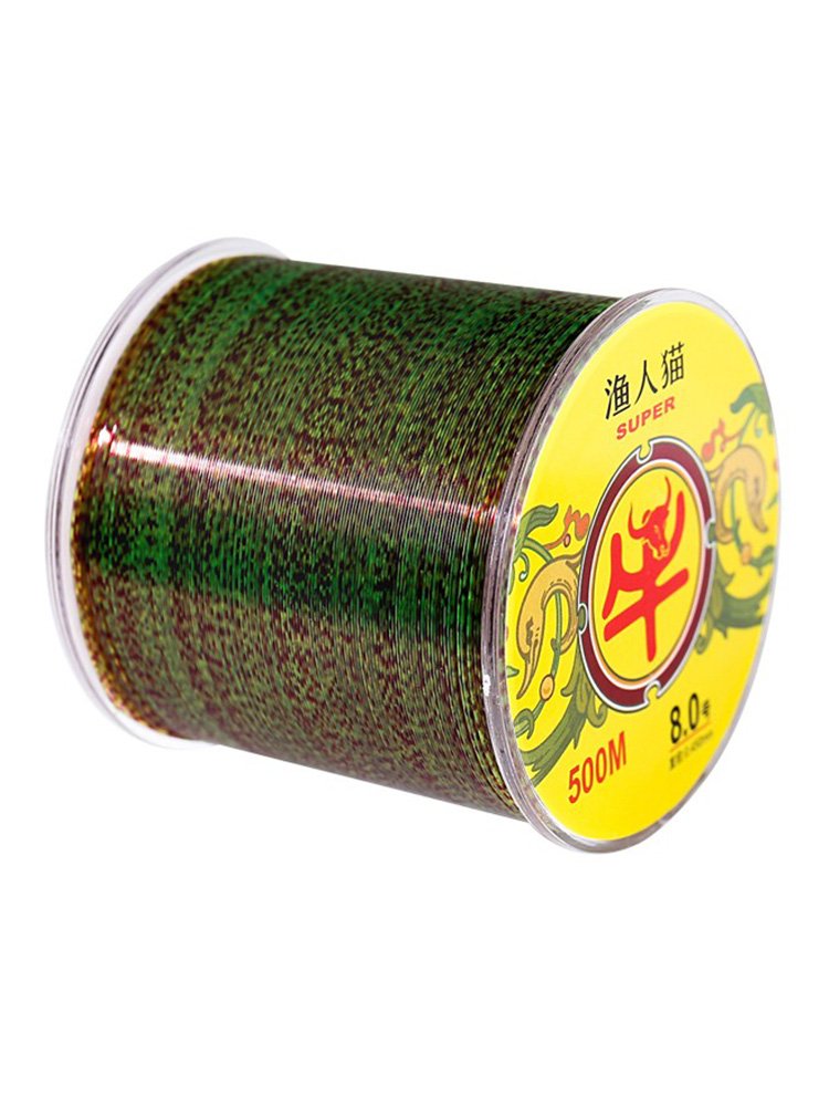 A 500-metre main line, a pole-blowing pole line, sub-super-push fishing line invisible to grind