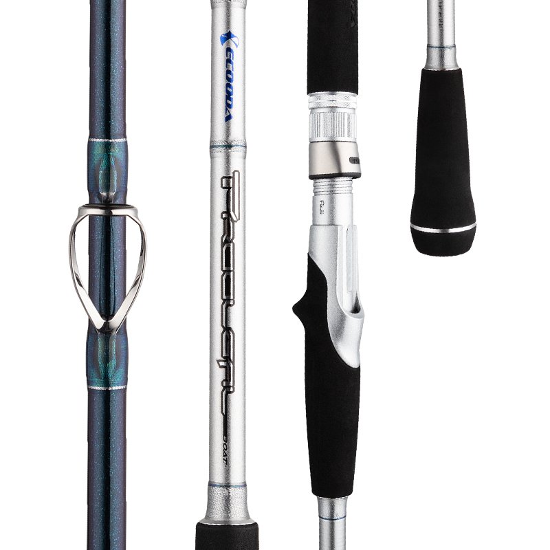 ECOODA/IKUDADI OFFSHORE FISHING POLES EPB II WAVER 2ND GENERATION FUJI UPGRADE FISHING GEAR