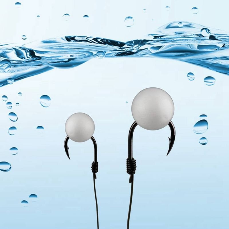 3 PACKS OF FISHING FOAM LITTLE BALL DIY LINKED TO SMALL FLOATING BALL BEADS AND POACHING GEAR