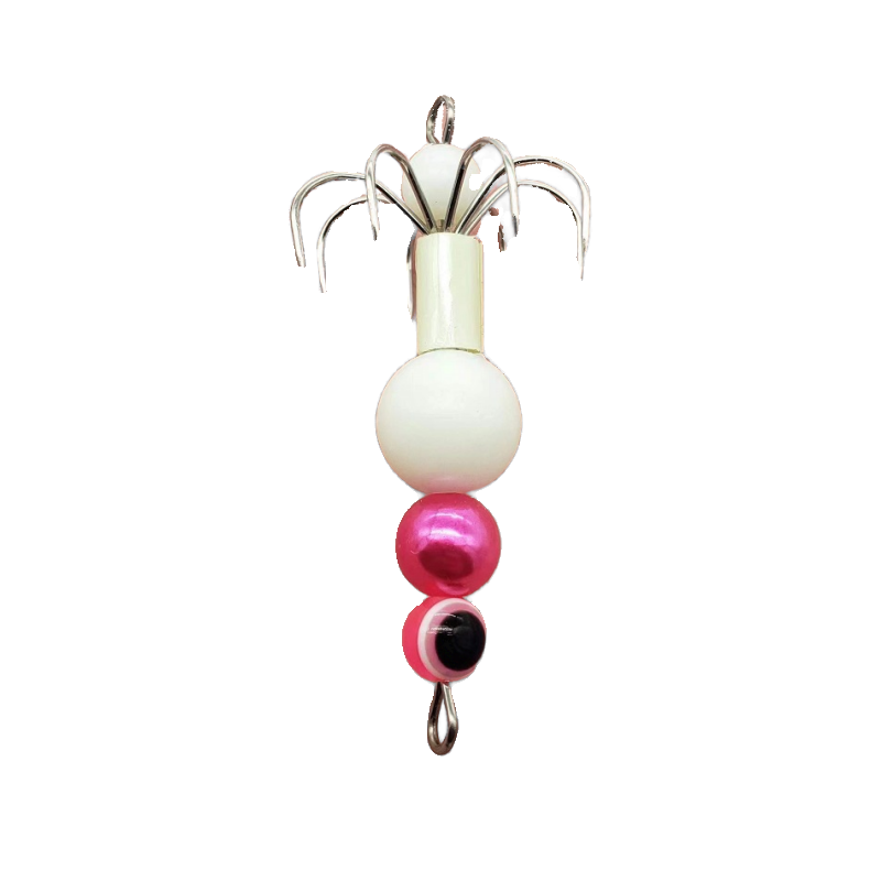 A new fish-eye-blasted octopus hook-fishing boat fishing ashore with an eight-bit squid ink octopus hook