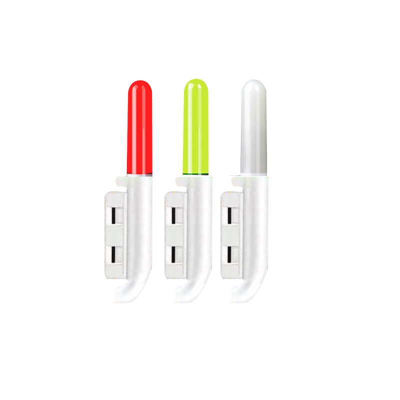Electronic bite hooks, light-up sticker, light-pusher, light-pusher, light-fishing battery