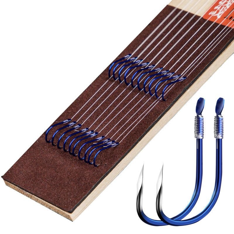The new ghost fish hook strengthens the fish hooks with a double-coated Ibean line for the gold sleeve