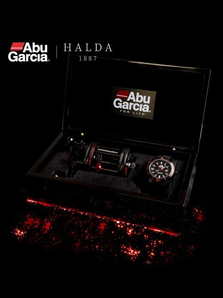 CLASSIC JOINT COLLECTION OF THE ABU ABU CENTENNIAL DEMOLITION ROVER HALDA WATCH AND METAL VESSEL