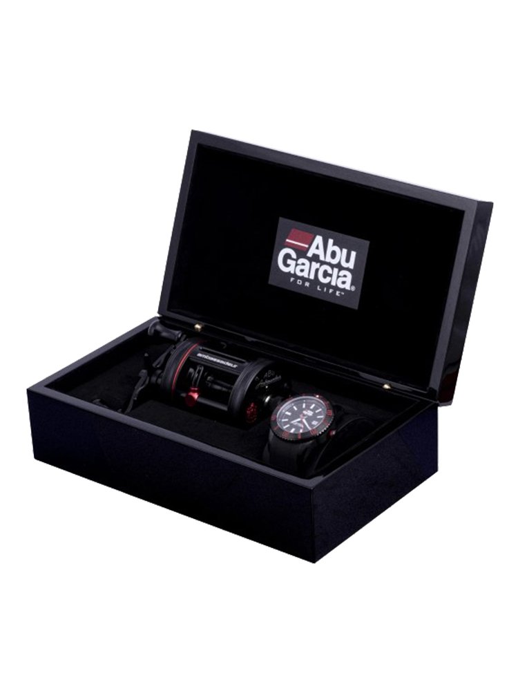 CLASSIC JOINT COLLECTION OF THE ABU ABU CENTENNIAL DEMOLITION ROVER HALDA WATCH AND METAL VESSEL