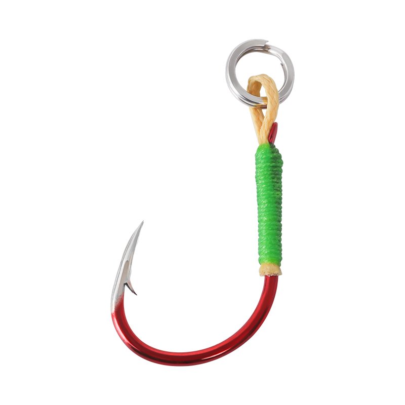 Luya strengthens the military fish hook hand-to-hand, retrofitting the stream of merciless steel plate to connect to the special bait of the hook