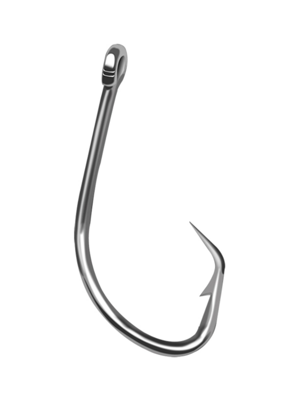 The nail hook stings the black catfish, and the cheesy man turns his back