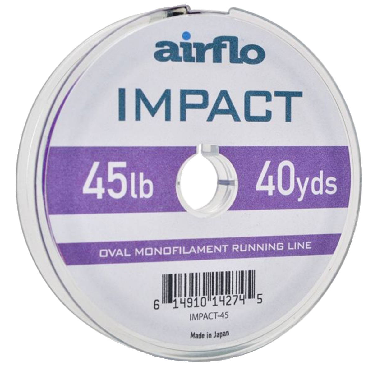 A live Airflo Impact Mono, a single-swirl line of fresh water, fishing with one hand and fly-fire