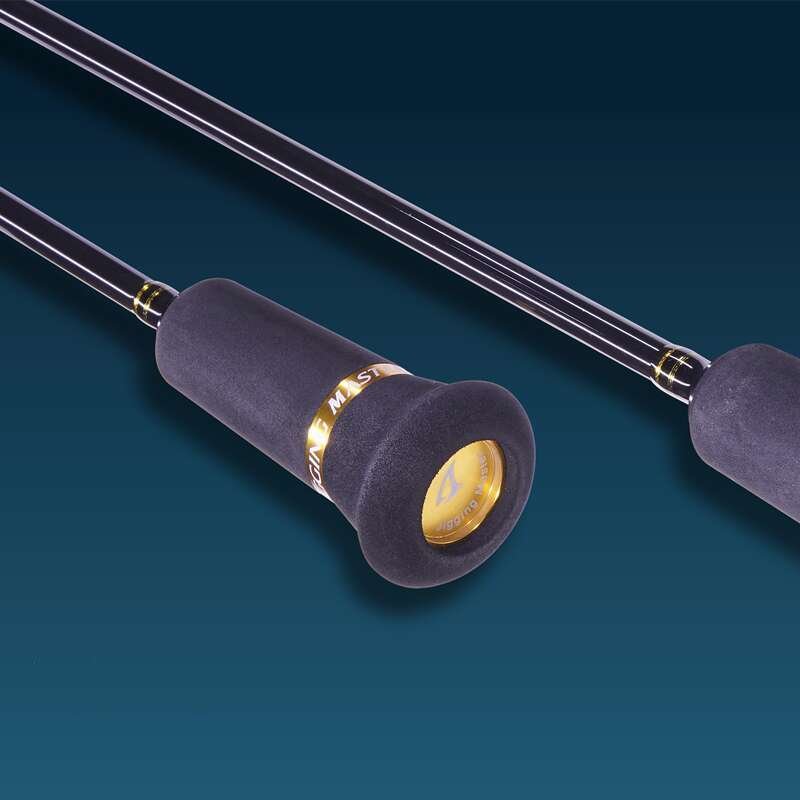 JM'S NEW, SLOW-SLOKING STAR SOLID STEEL POLE, IGINGGMASER DEEP-SEA BOAT FISHING FOR CARBON-ONLY FISHING POLES