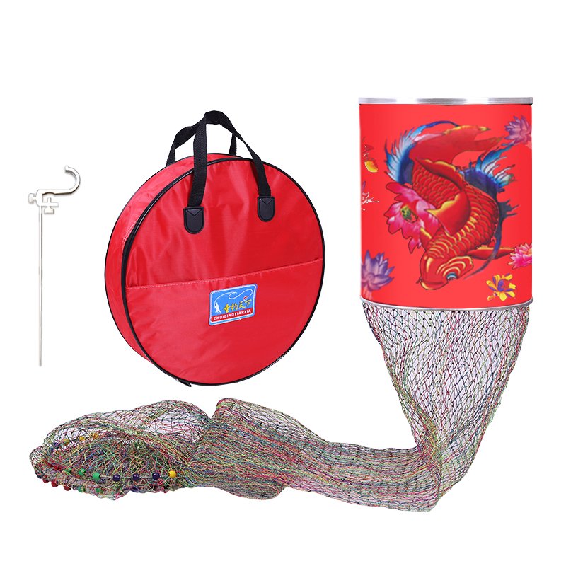Black Pitnet double-drive, hand-weave, fast-dry fisher's