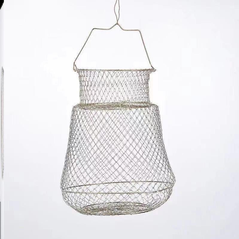 Collapse of steel wires and fish nets for fish nets and metal stainless steel wire cages