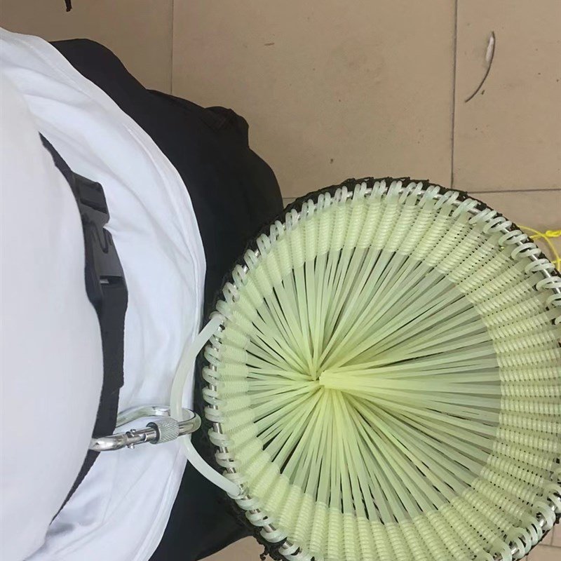2022 Fresh stainless steel fish, hand-carved fish bags for easy-to-divide networks