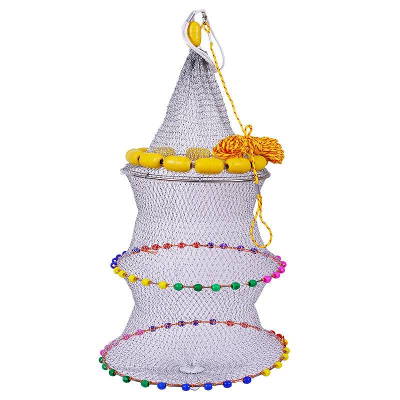 Wearing crochets, nylons, long zips, polyester pluton fish, shrimp cages