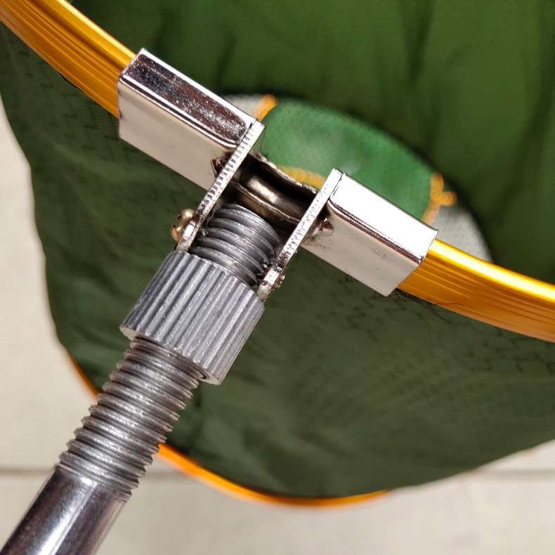 Fishing gear is glued