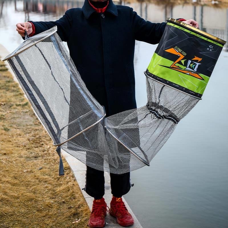 New fish nests, high-quality stainless steel with thick glue and black pits, net-dry, reek-proof