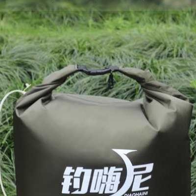 Live fish bags and oxidized oxidizers are used to collide fish bags with fish