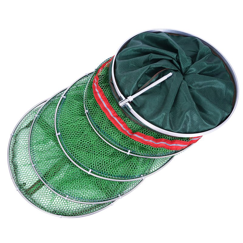 The stainless steel double-ringed fish protects the fish factory's fishing gear with a gel-coated, mounted fishing platform