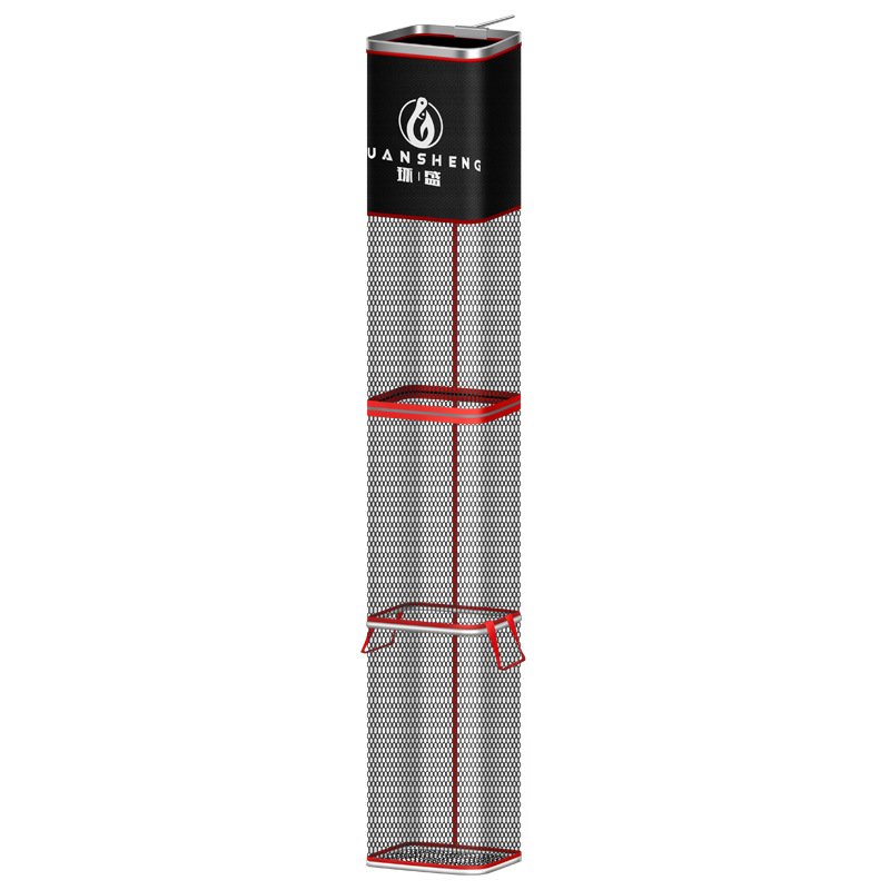 Flow-fishing equipment specializing in troupe-backing mini-fish, small-scale wild-fish-capable square-net-plugs