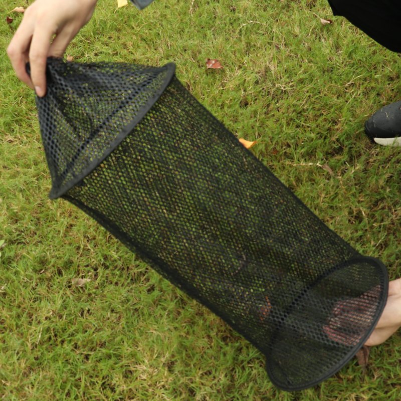 The new one can fold into a mini-fish beam net bag, and then a fishing box will be loaded with a fish bag
