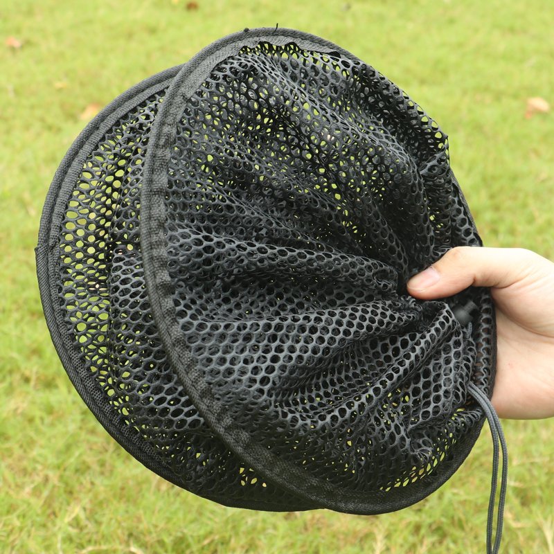 The new one can fold into a mini-fish beam net bag, and then a fishing box will be loaded with a fish bag