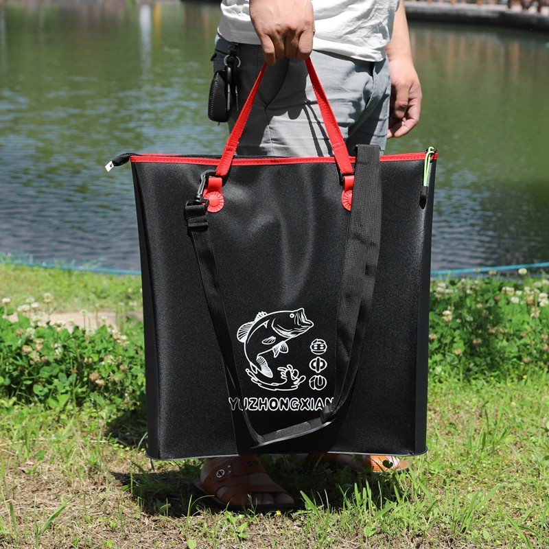 The new EVbA waterproof fish bag with a strong hand-carrying bag carries a one-story fish bag fishing gear