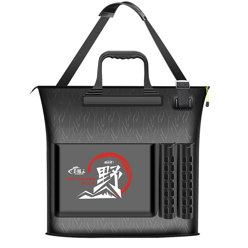 MULTIFUNCTIONAL FISH BAG, HANDBAG E, FISH WITH THICK WATERPROOF COLLECTIONS AND STACKED FISHING GEAR
