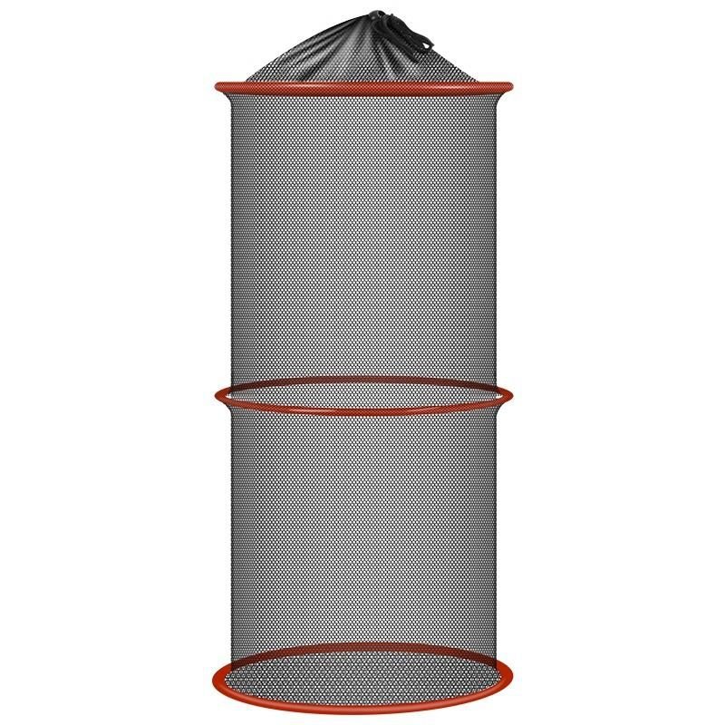 The little fish net handler carries a net-dry, short-sized fish folding the mini-eye
