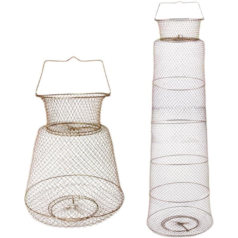.304 stainless wirefish for fenced wires, folding and carrying a dry net for yellowfish metal