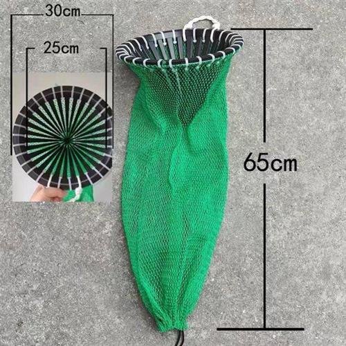 Dive-net-coated fish must be protected from running