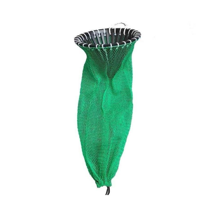 Dive-net-coated fish must be protected from running