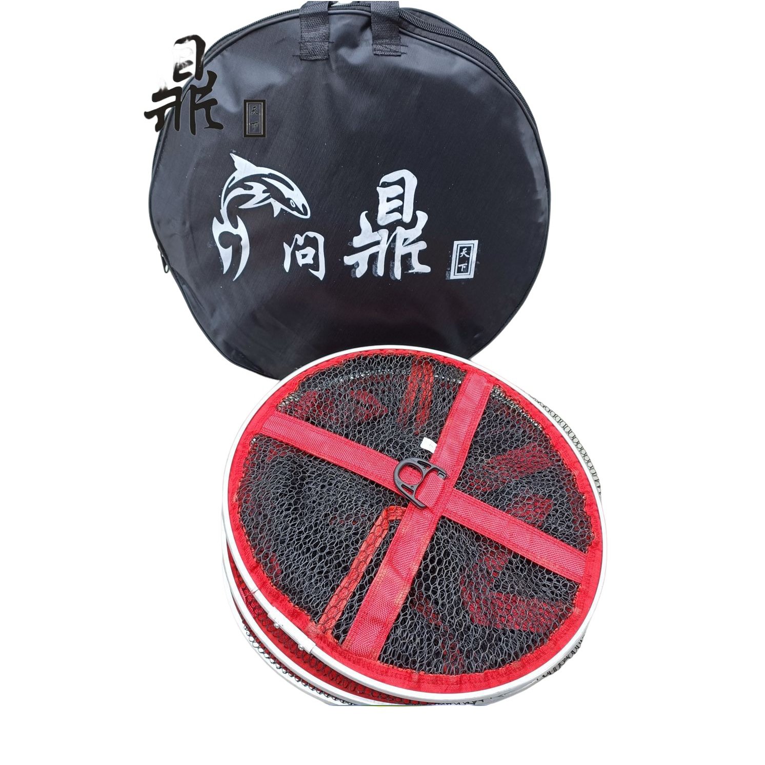 Plant fishers, rubber-coated fishers, fashion black, red fish, aluminum alloyed fish