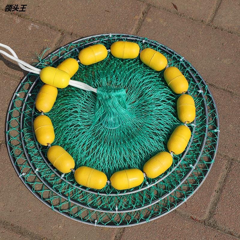 Fish-fishing canals, multi-fluorinated fish, 18 rubber-wire-net fishing vessels, custom-made nets