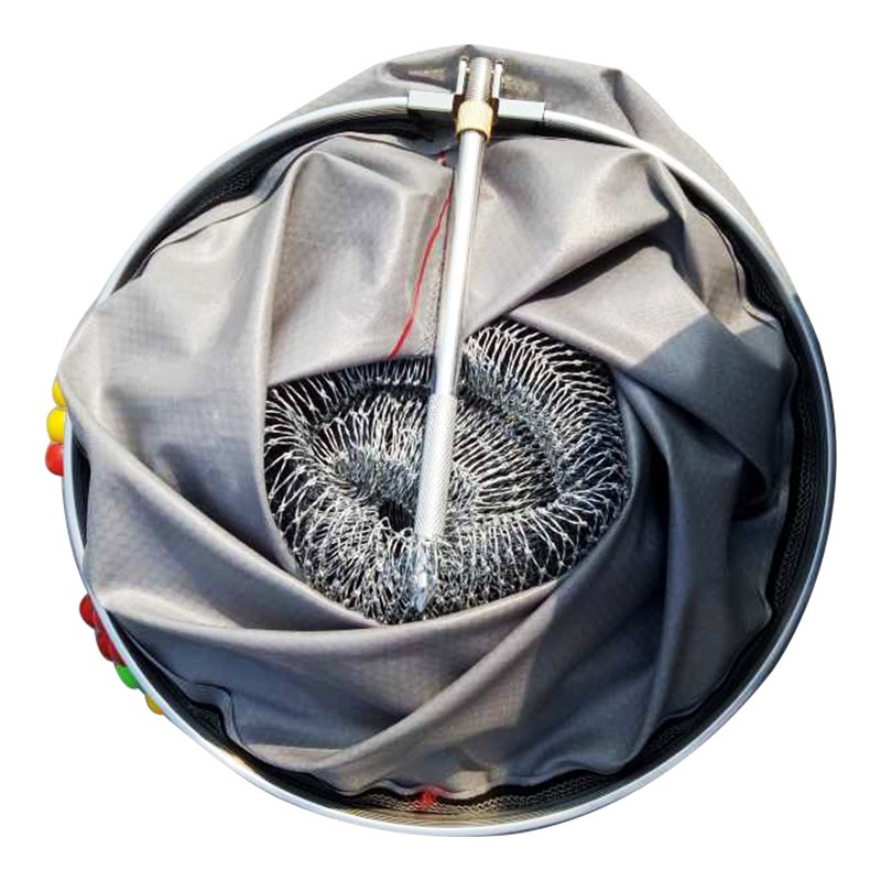 Special-Purpose mail hand-weave a big horse-fish net for a fast-dry, hard-dry, stainless steel ring