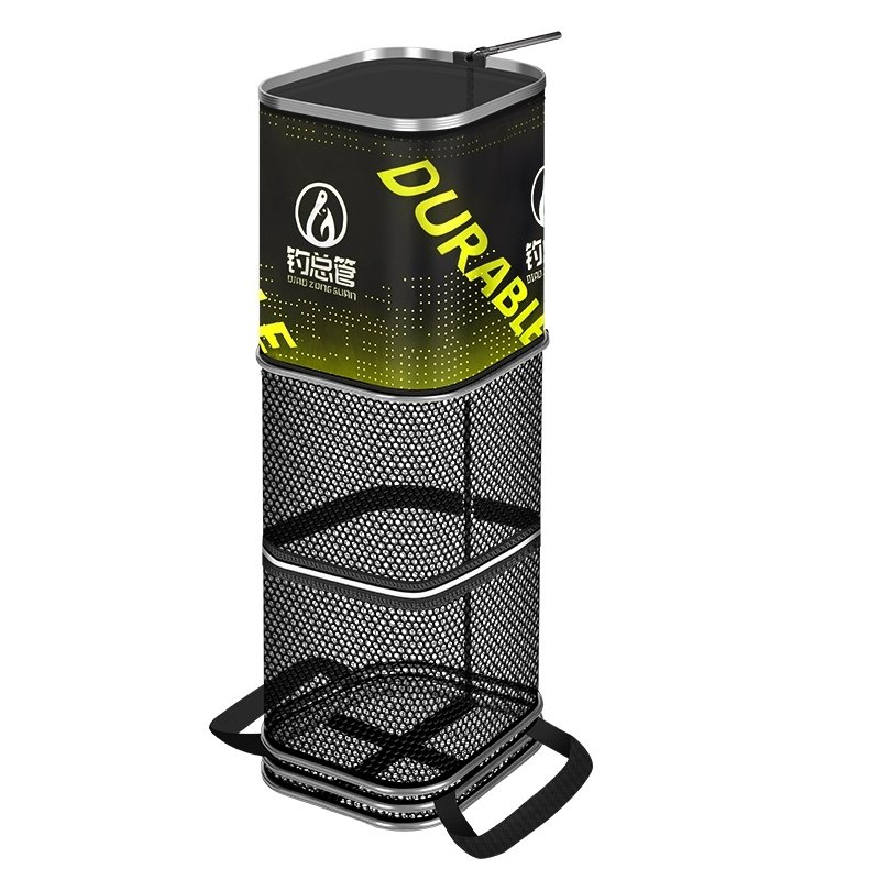 Fishnets with gel-eyed mini-cubes for fast dry fishing nets