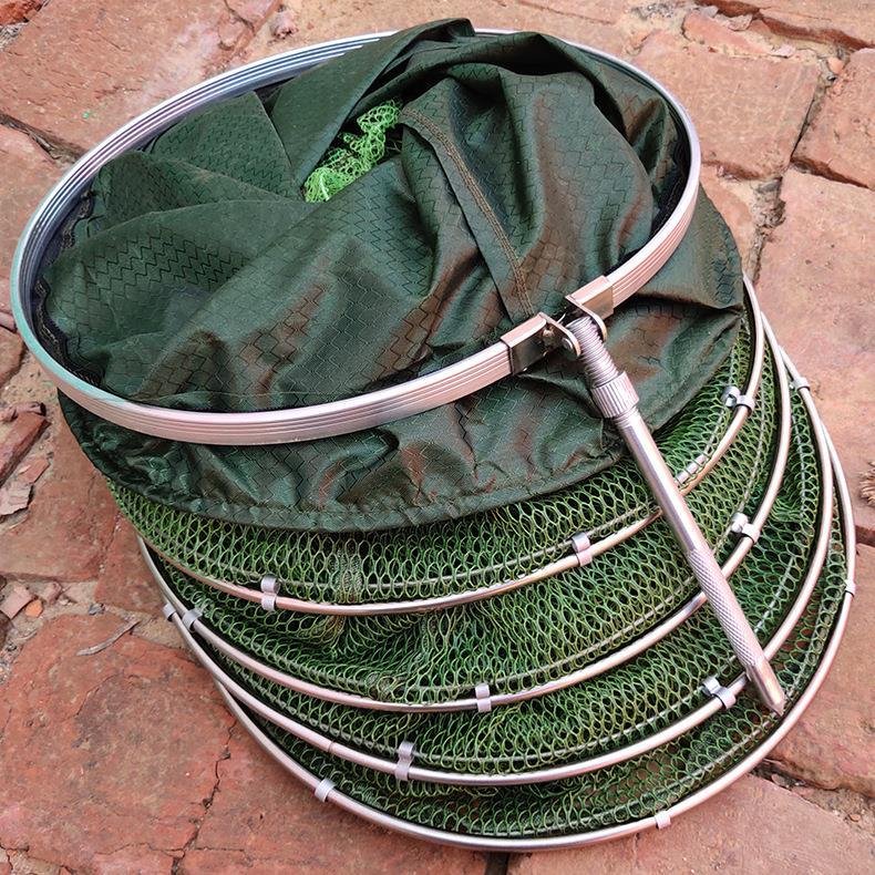 The fishing gear is coated with glue, and the net is loaded, and the net is folded, and the nylon is thicker