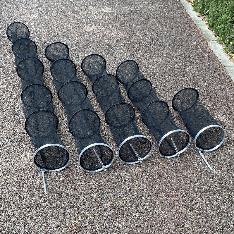 Flow-nets, little net eyes, folding of fishers, small fishing gear, 15, 20 diameters