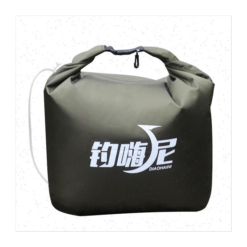 Live fish bags can be accompanied by grind-resistant oxygen bags, and fish-pants can be folded and replaced with new ones
