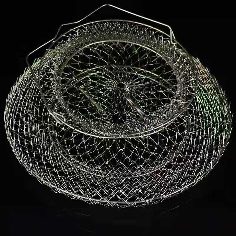 Collapse of steel wires and fish nets for fish nets and metal stainless steel wire cages