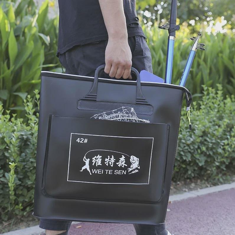 FISH BAG, MULTI-PURPOSE EVA FISHING AND WATERPROOFING, FOLDING OF FISHING GEAR FOR FISHERS