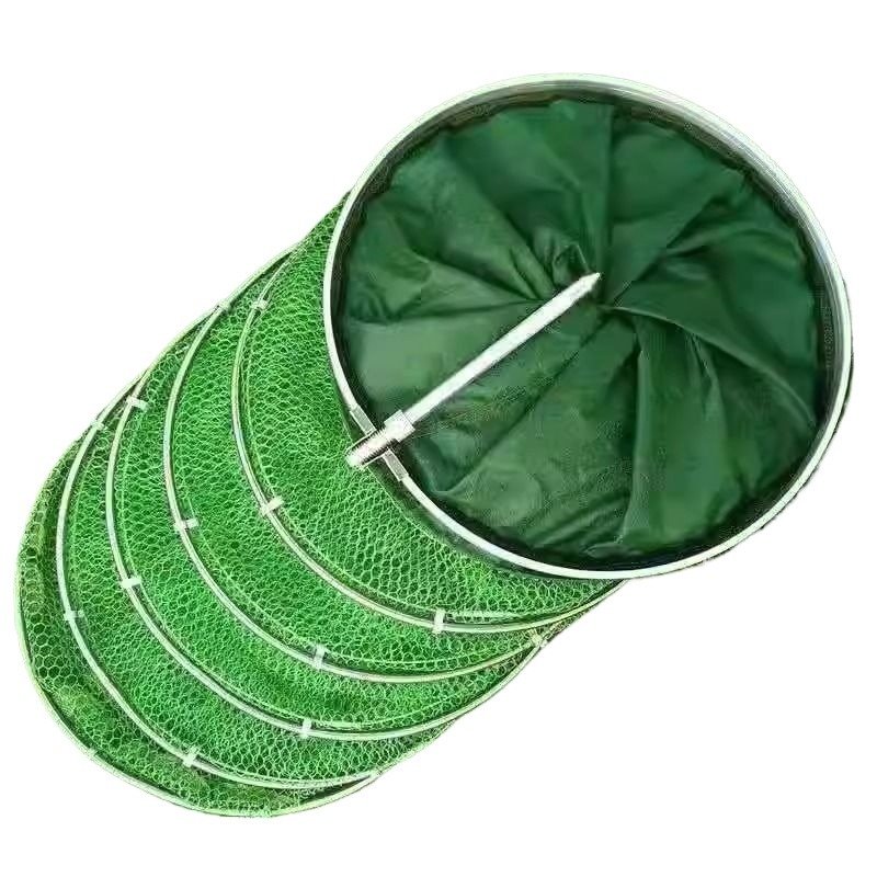 The stainless steel-fishing net is protected by a bag of fish and a bag of fish is folded into a nylon