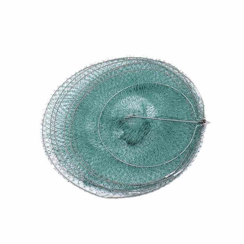 Multi-ring fish for stainless steel coils, rubber-coated fish for location of black pits and net fishing gear for fishing