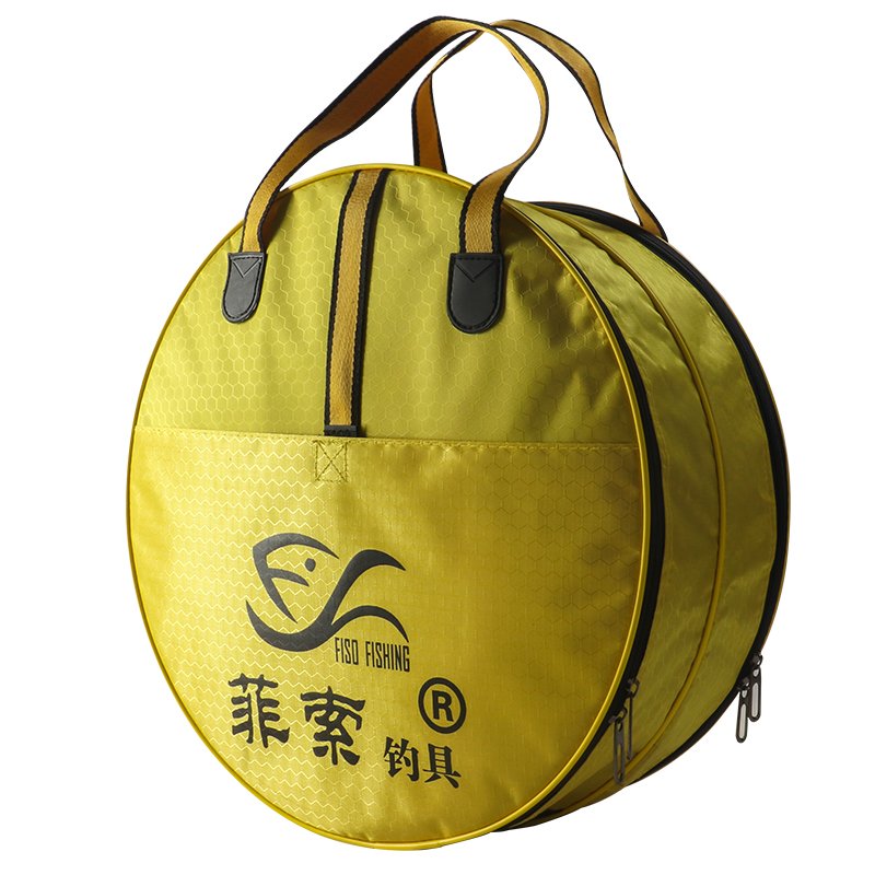 Weared fish bag bag, round multi-purpose waterproof and grindy double-story dhow-fishing