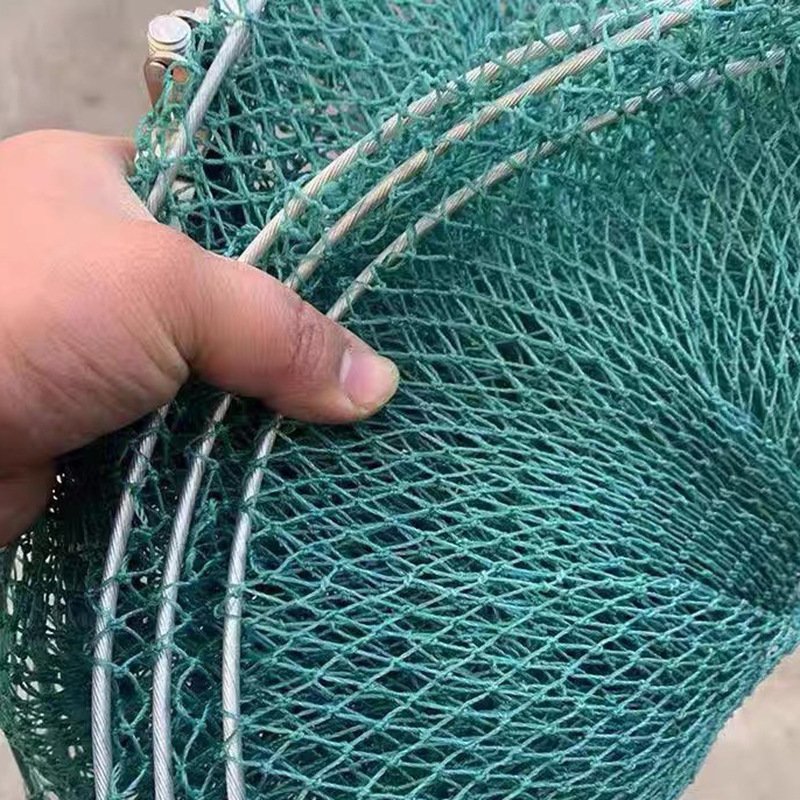 source-based fishing gear factory soft wires folded and weeded fish for 6-7mm small net eyes