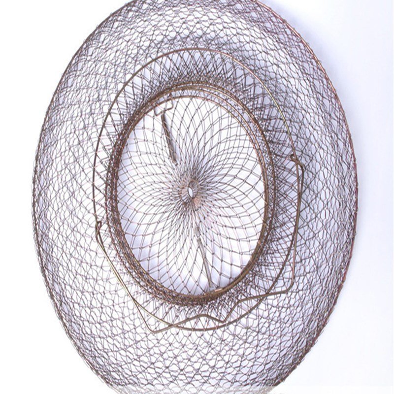 metal stainless steel wireffish folds of portable live fish to fish for lobster nets